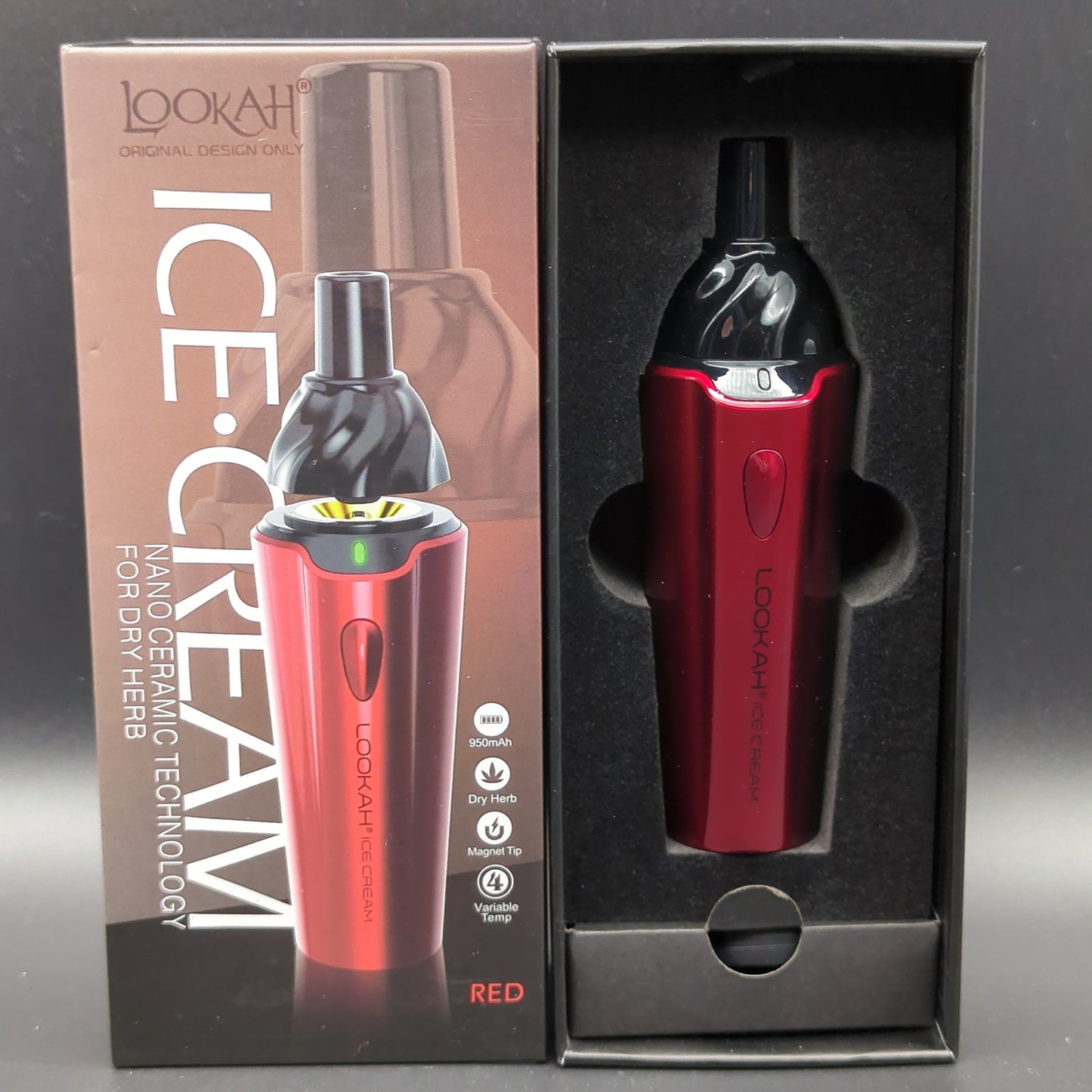 Lookah Ice Cream Dry Herb Vaporizer - Avernic Smoke Shop