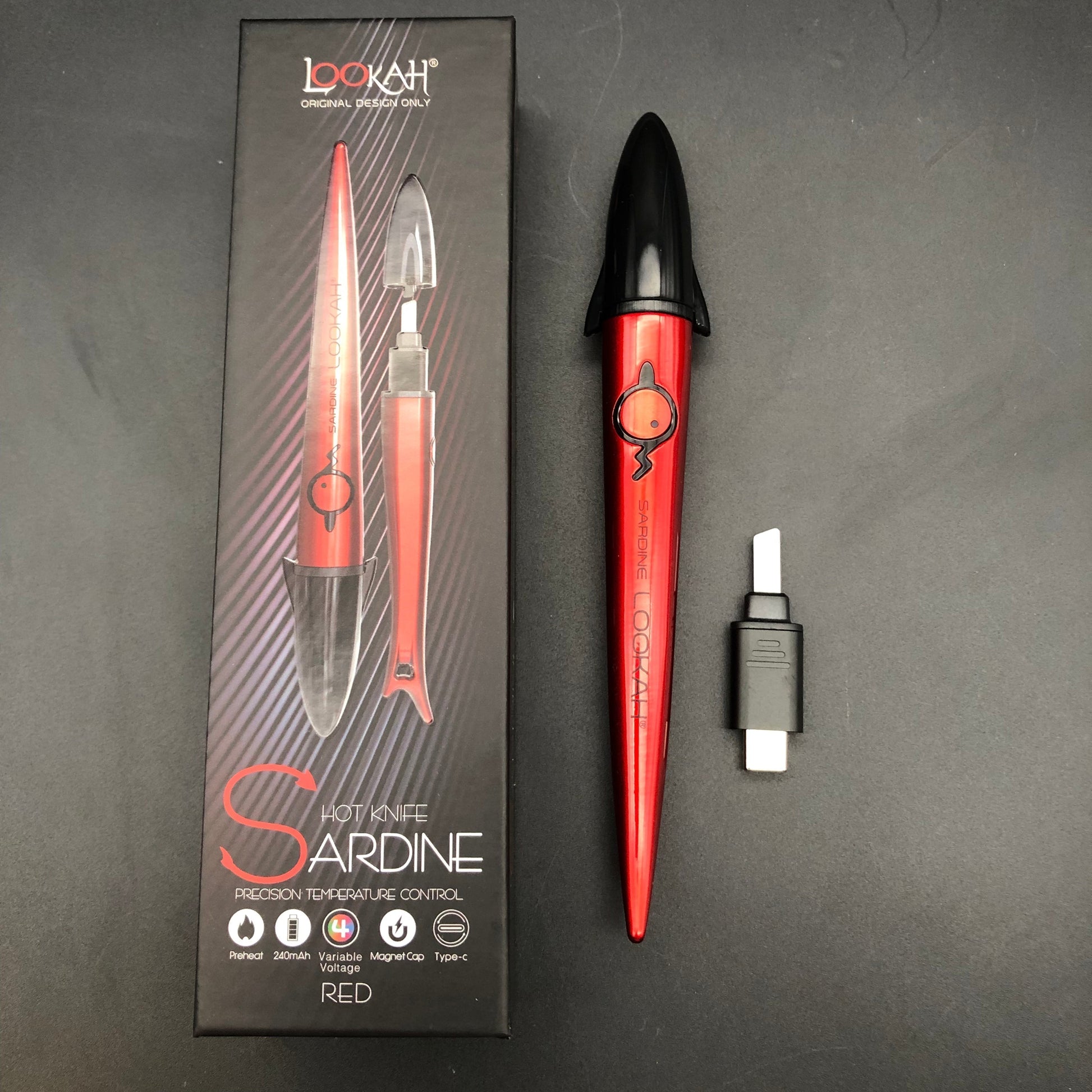 Lookah Sardine Hot Knife Electric Dab Tool | 240mAh - Avernic Smoke Shop