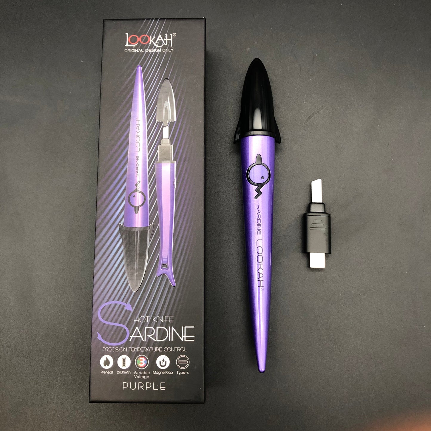 Lookah Sardine Hot Knife Electric Dab Tool | 240mAh - Avernic Smoke Shop