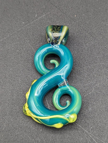 Lyric - Tentacle Swirl Glass Pendants