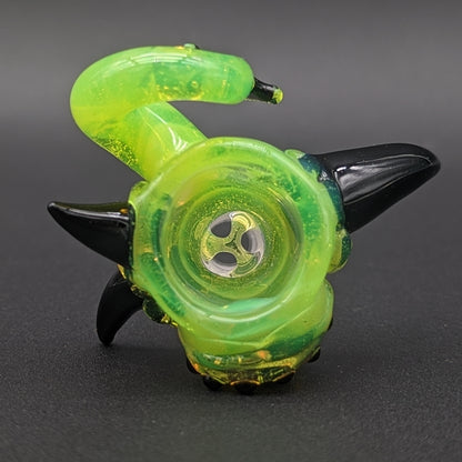 Mako Glass 14mm Dragon Bowl Slides-Avernic Smoke Shop