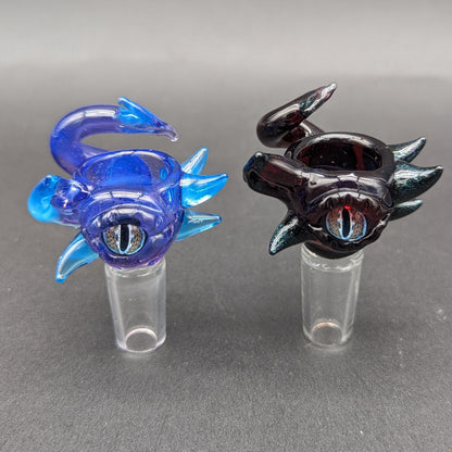 Mako Glass 14mm Dragon Bowl Slides-Avernic Smoke Shop