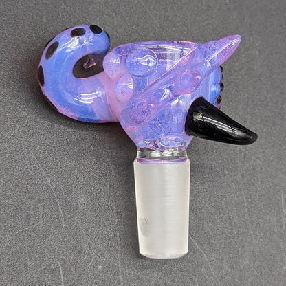 Mako Glass 14mm Octopus Bowl Slides-Avernic Smoke Shop