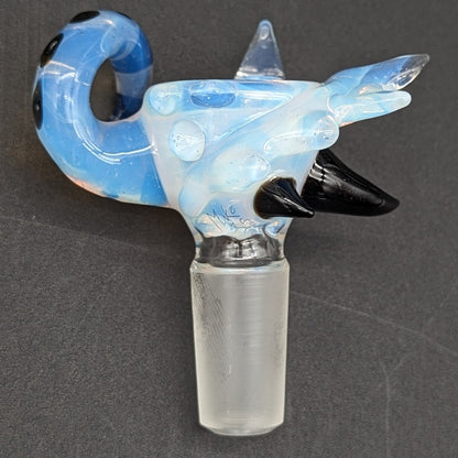 Mako Glass 14mm Octopus Bowl Slides - Meech Madness Smoke Shop