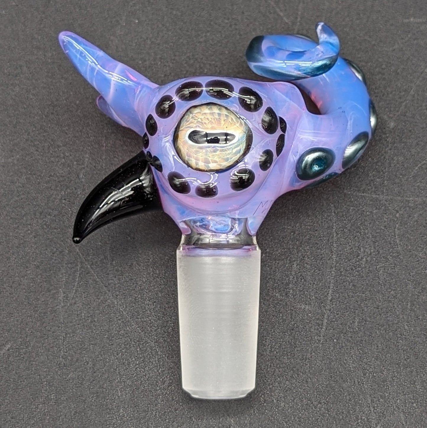 Mako Glass 14mm Octopus Bowl Slides - Meech Madness Smoke Shop