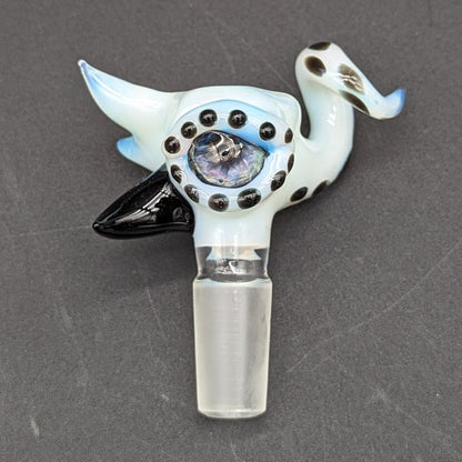 Mako Glass 14mm Octopus Bowl Slides - Meech Madness Smoke Shop