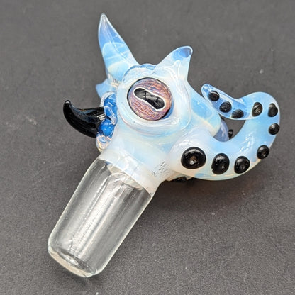 Mako Glass 18mm Octopus Bowl Slides-Avernic Smoke Shop