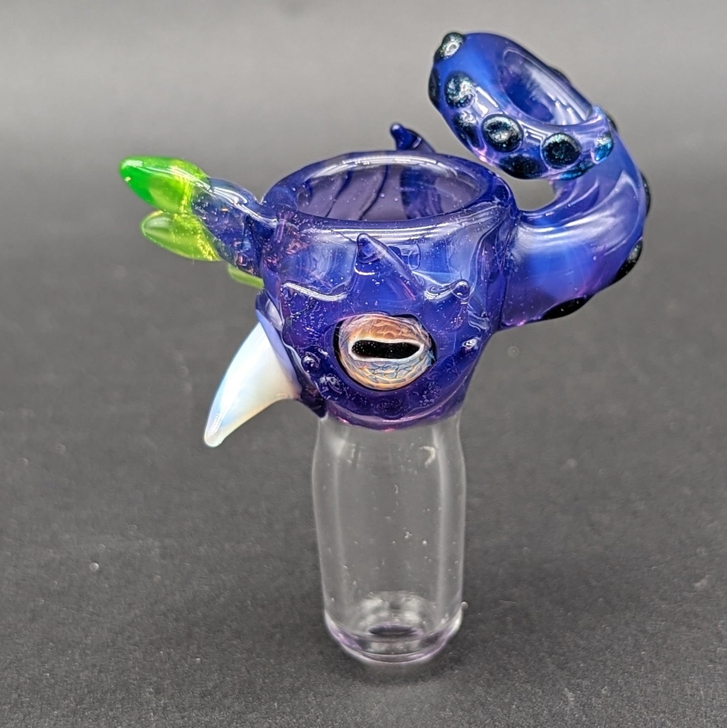 Mako Glass 18mm Octopus Bowl Slides-Avernic Smoke Shop