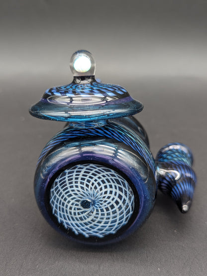 Mako Glass 5" Cobra Basket Dab Rig-Avernic Smoke Shop
