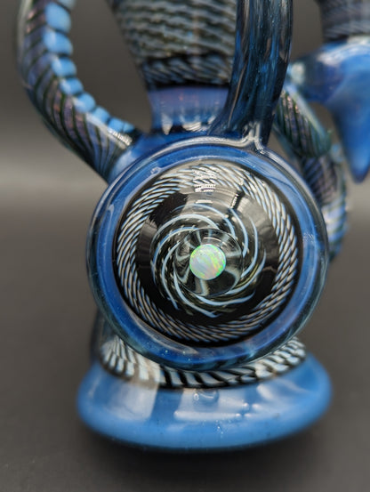 Mako Glass 9.5" Cobra Recycler Dab Rig-Avernic Smoke Shop
