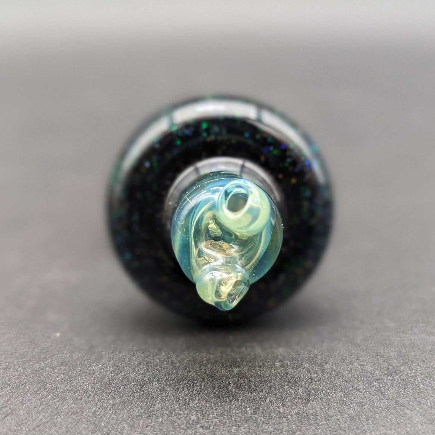 Mako Glass Dichro Tentacle Spinner Carb Cap - Meech Madness Smoke Shop
