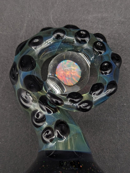 Mako Glass Dichro Tentacle Spinner Carb Cap - Meech Madness Smoke Shop
