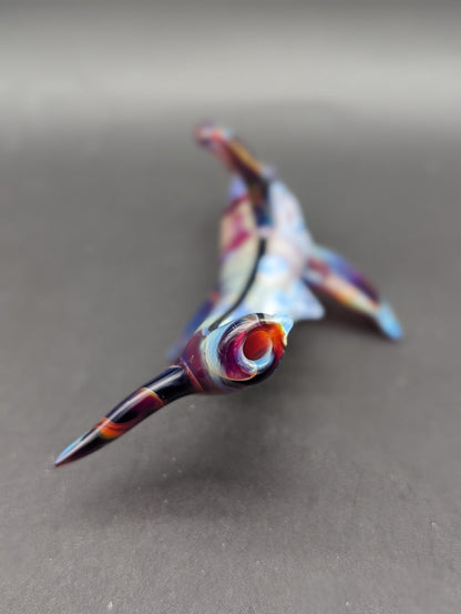 Mako Glass Dry Hammerhead Shark Pipe - Meech Madness Smoke Shop