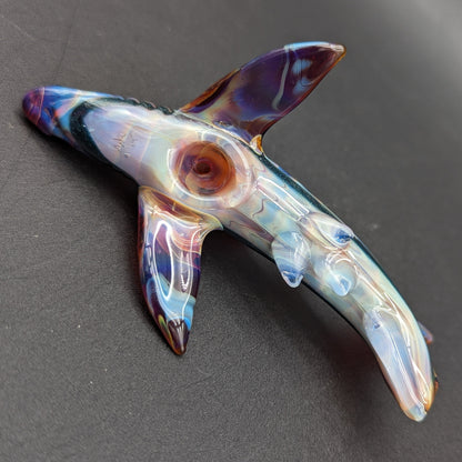 Mako Glass Dry Shark Pipe-Avernic Smoke Shop