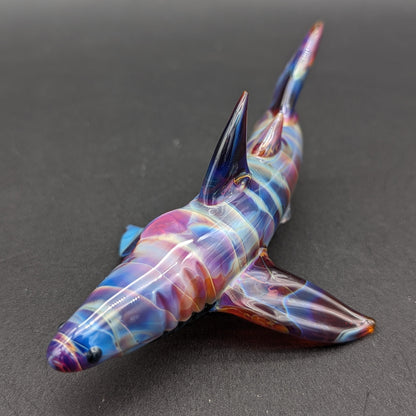 Mako Glass Dry Shark Pipe-Avernic Smoke Shop