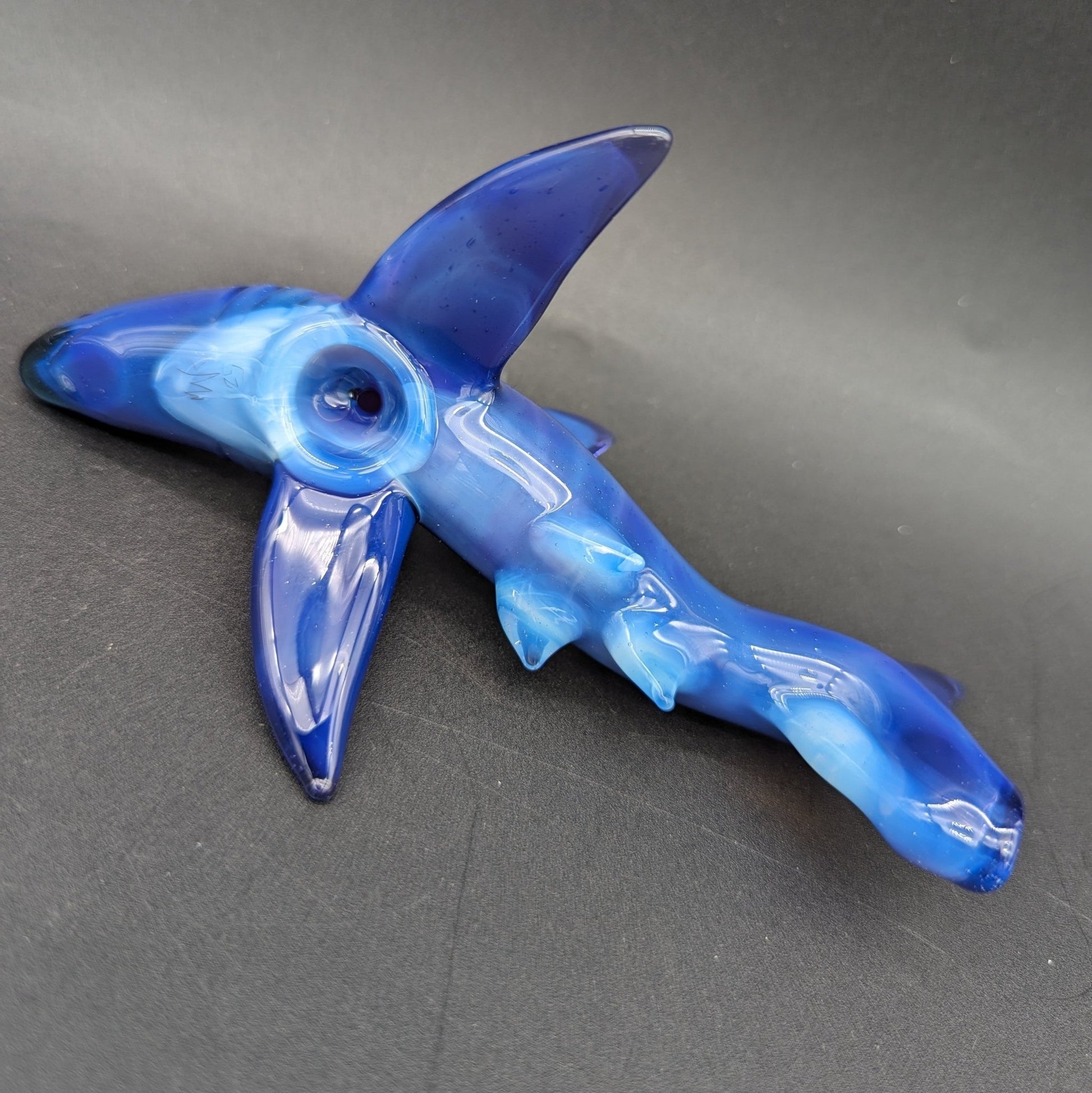 Mako Glass Dry Shark Pipe - Meech Madness Smoke Shop