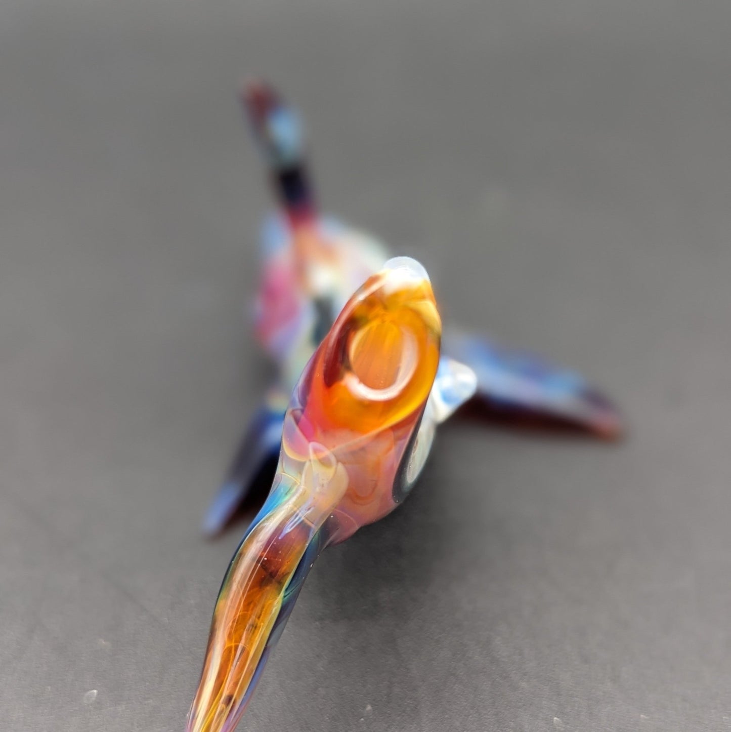 Mako Glass Dry Shark Pipe - Meech Madness Smoke Shop