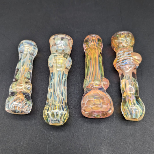 Mako Glass Fumed Chillum Pipe-Avernic Smoke Shop