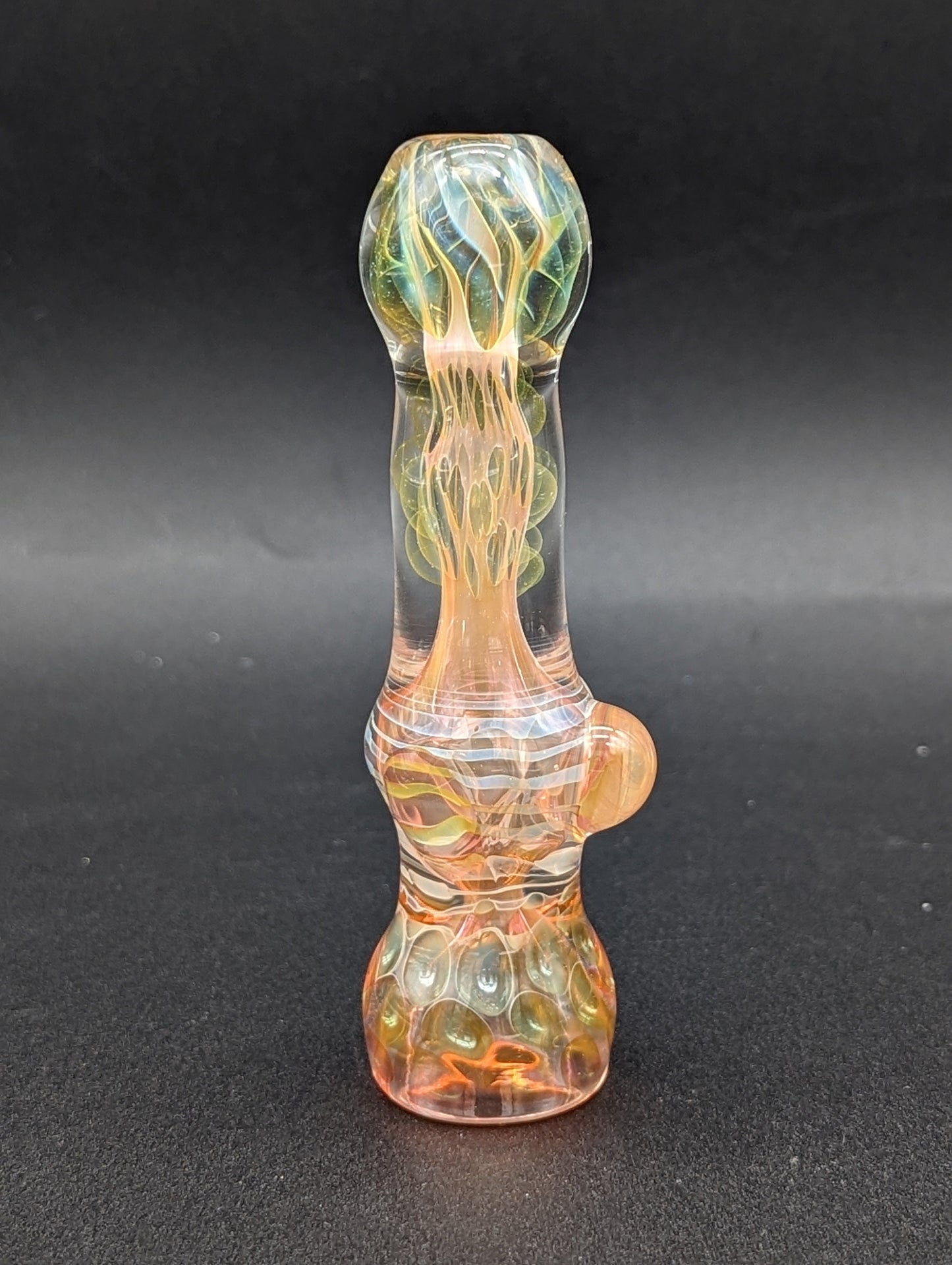 Mako Glass Fumed Chillum Pipe