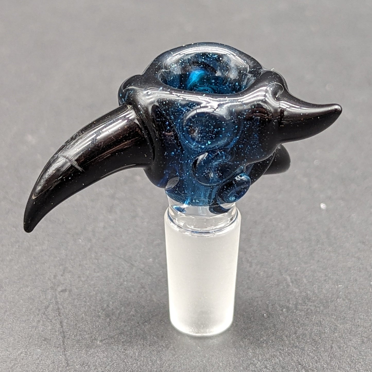 Mako Glass Goblin Creatures w/ Horns 14m Herb Slide - Meech Madness Smoke Shop
