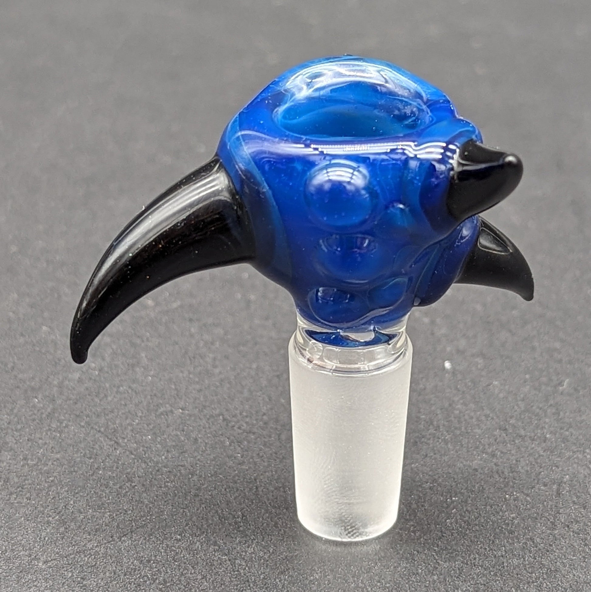 Mako Glass Goblin Creatures w/ Horns 14m Herb Slide - Meech Madness Smoke Shop