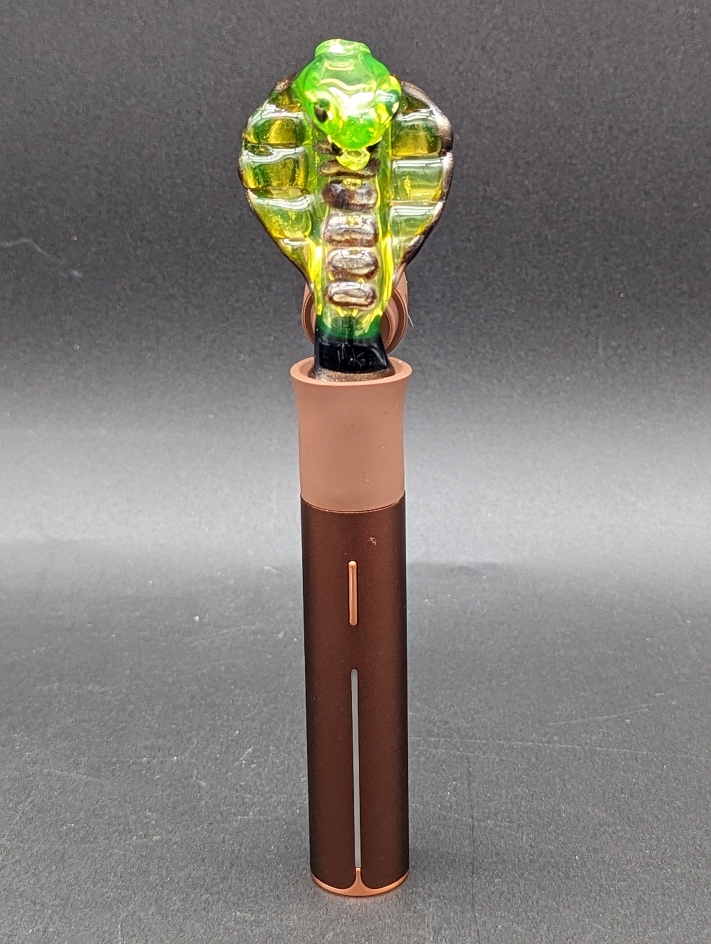 Mako Glass Puffco Pivot Mouthpiece | Cobra - Meech Madness Smoke Shop