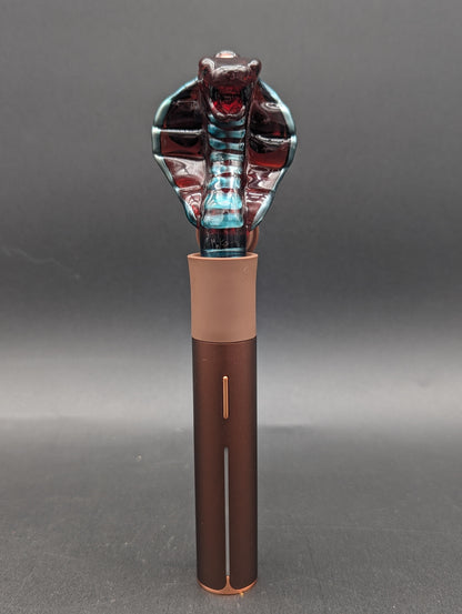 Mako Glass Puffco Pivot Mouthpiece | Cobra - Meech Madness Smoke Shop