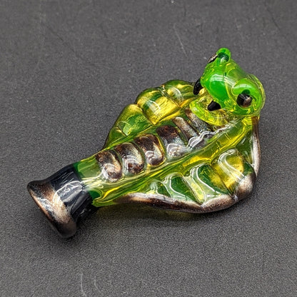 Mako Glass Puffco Pivot Mouthpiece | Cobra - Meech Madness Smoke Shop
