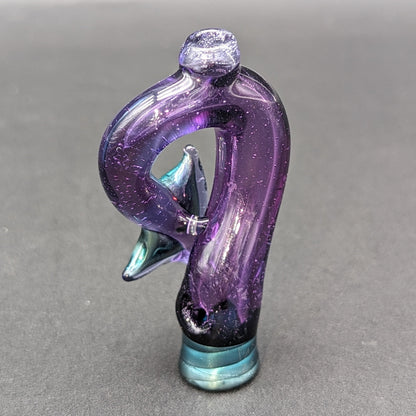 Mako Glass Puffco Pivot Mouthpiece | Dragon Tail - Meech Madness Smoke Shop