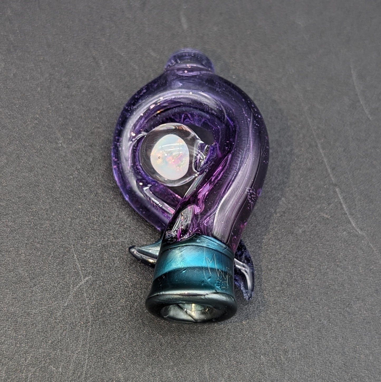 Mako Glass Puffco Pivot Mouthpiece | Dragon Tail - Meech Madness Smoke Shop