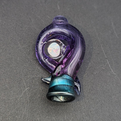 Mako Glass Puffco Pivot Mouthpiece | Dragon Tail - Meech Madness Smoke Shop