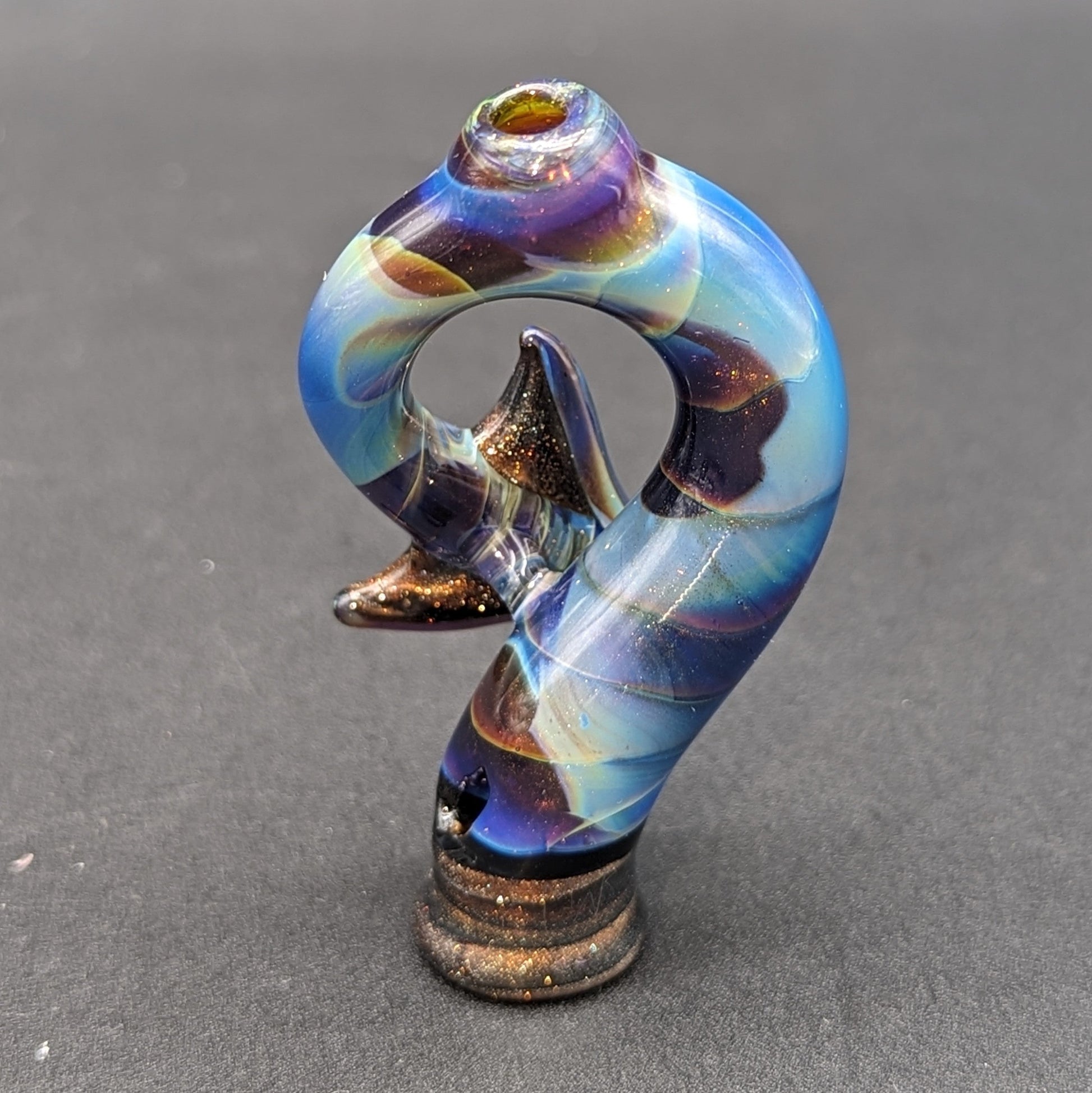 Mako Glass Puffco Pivot Mouthpiece | Dragon Tail - Meech Madness Smoke Shop