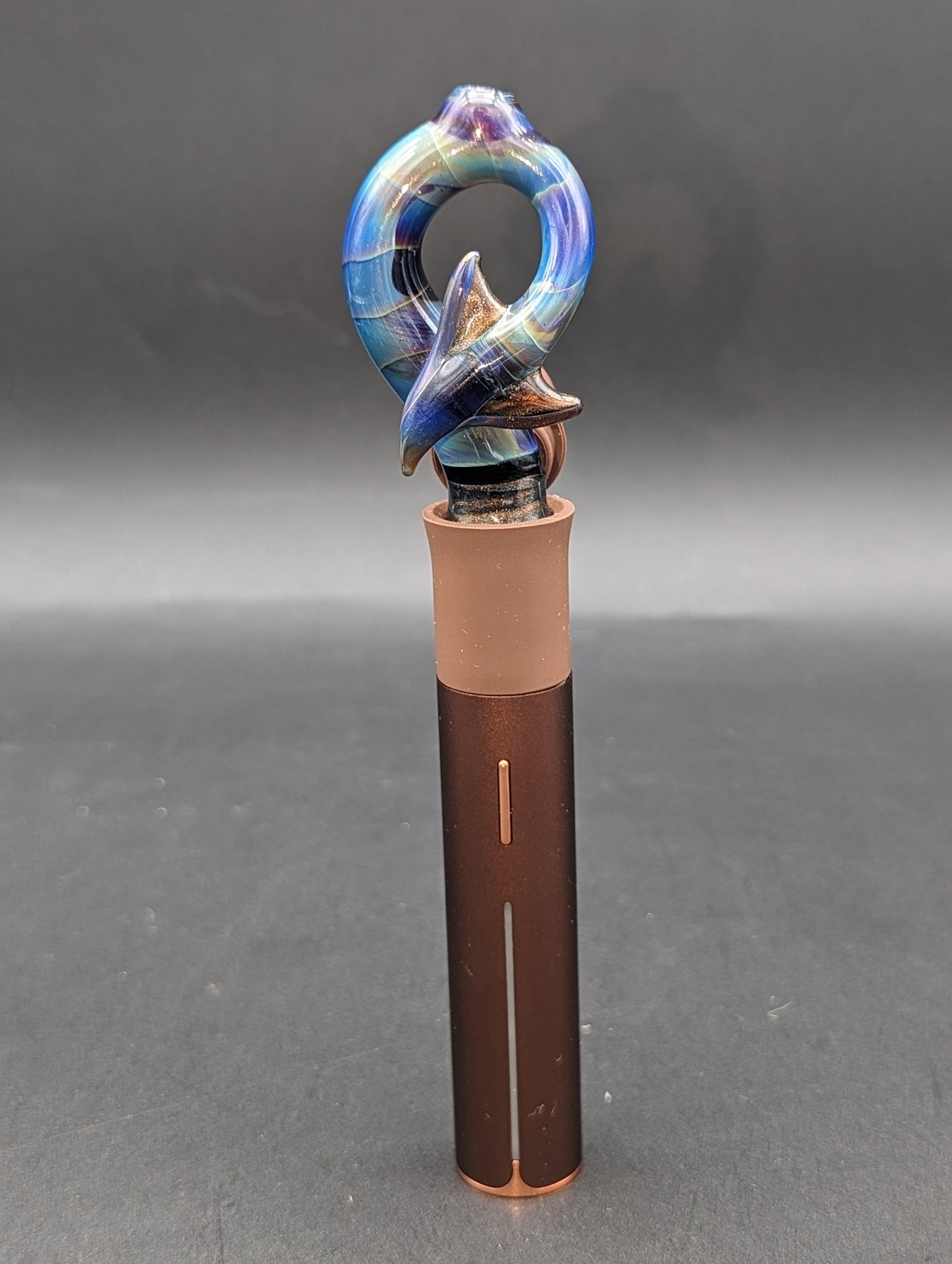 Mako Glass Puffco Pivot Mouthpiece | Dragon Tail - Meech Madness Smoke Shop