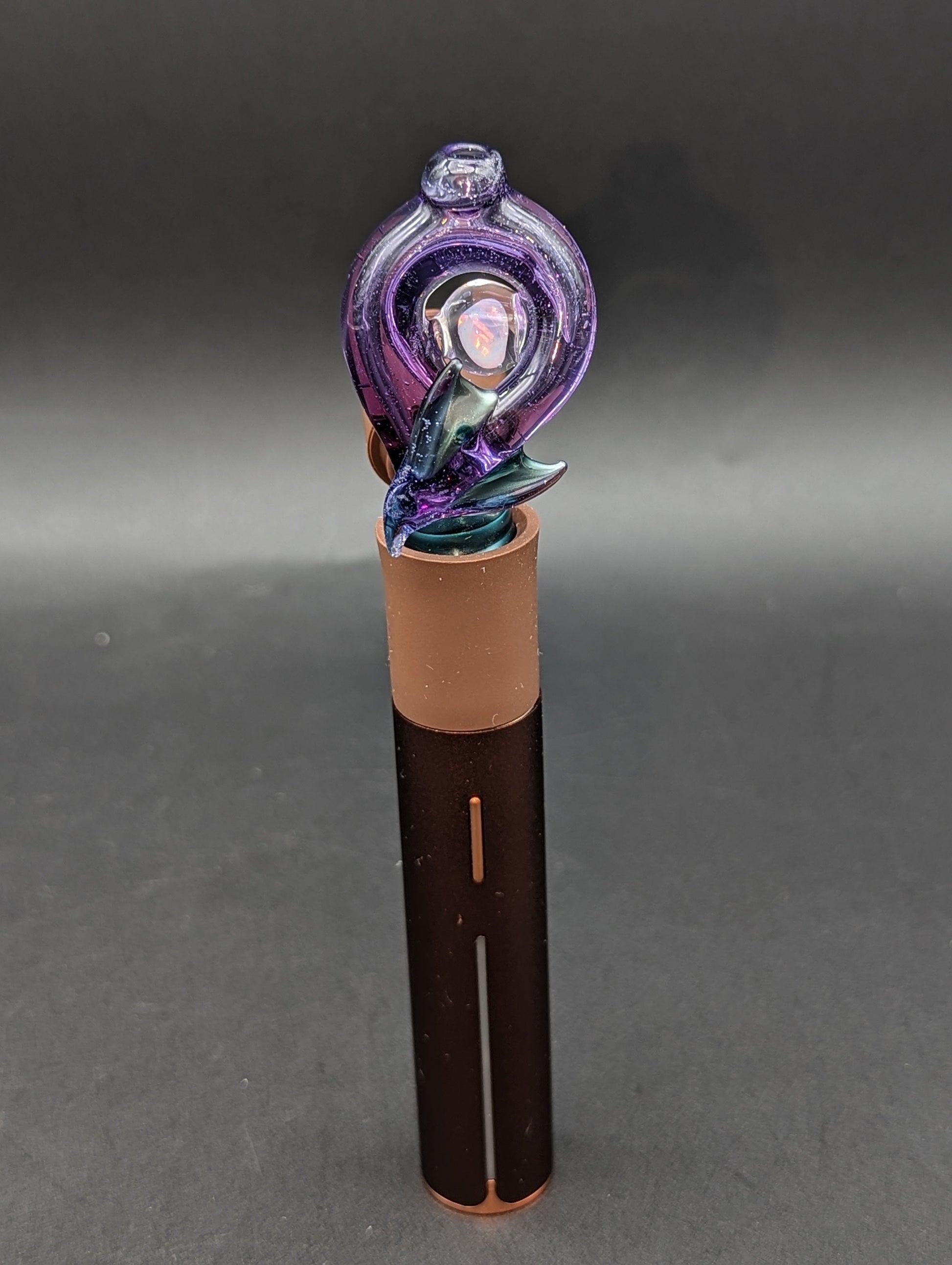 Mako Glass Puffco Pivot Mouthpiece | Dragon Tail - Meech Madness Smoke Shop