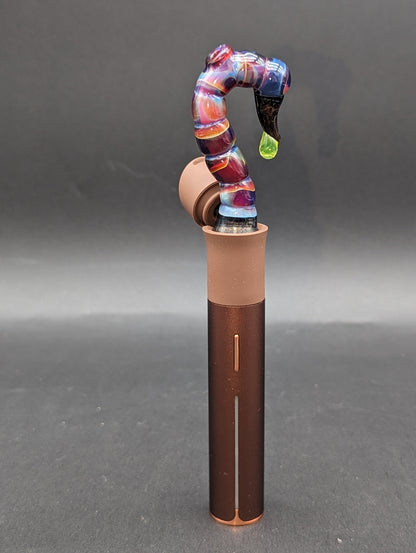 Mako Glass Puffco Pivot Mouthpiece | Scorpion Tail-Avernic Smoke Shop