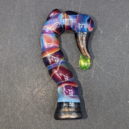 Mako Glass Puffco Pivot Mouthpiece | Scorpion Tail-Avernic Smoke Shop