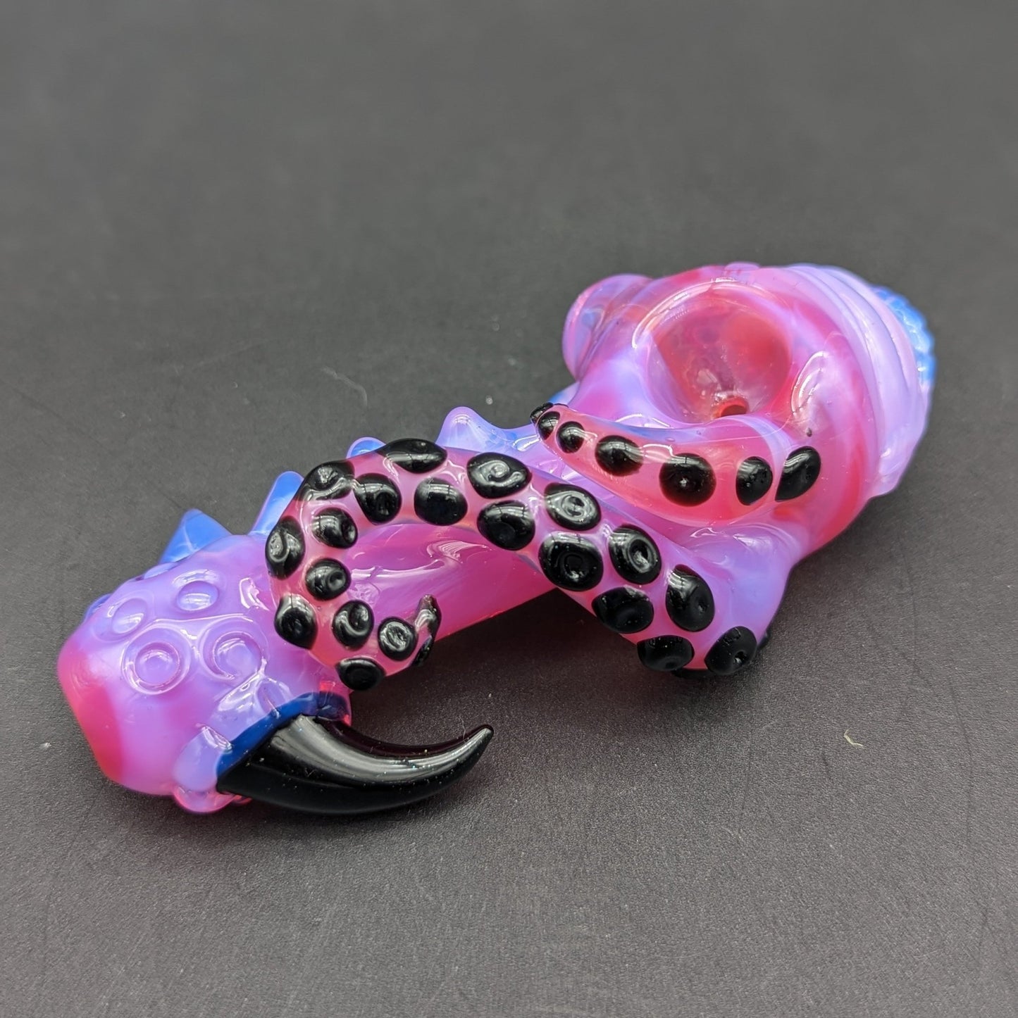 Mako Glass Sea Monster Spoon Pipe - Meech Madness Smoke Shop