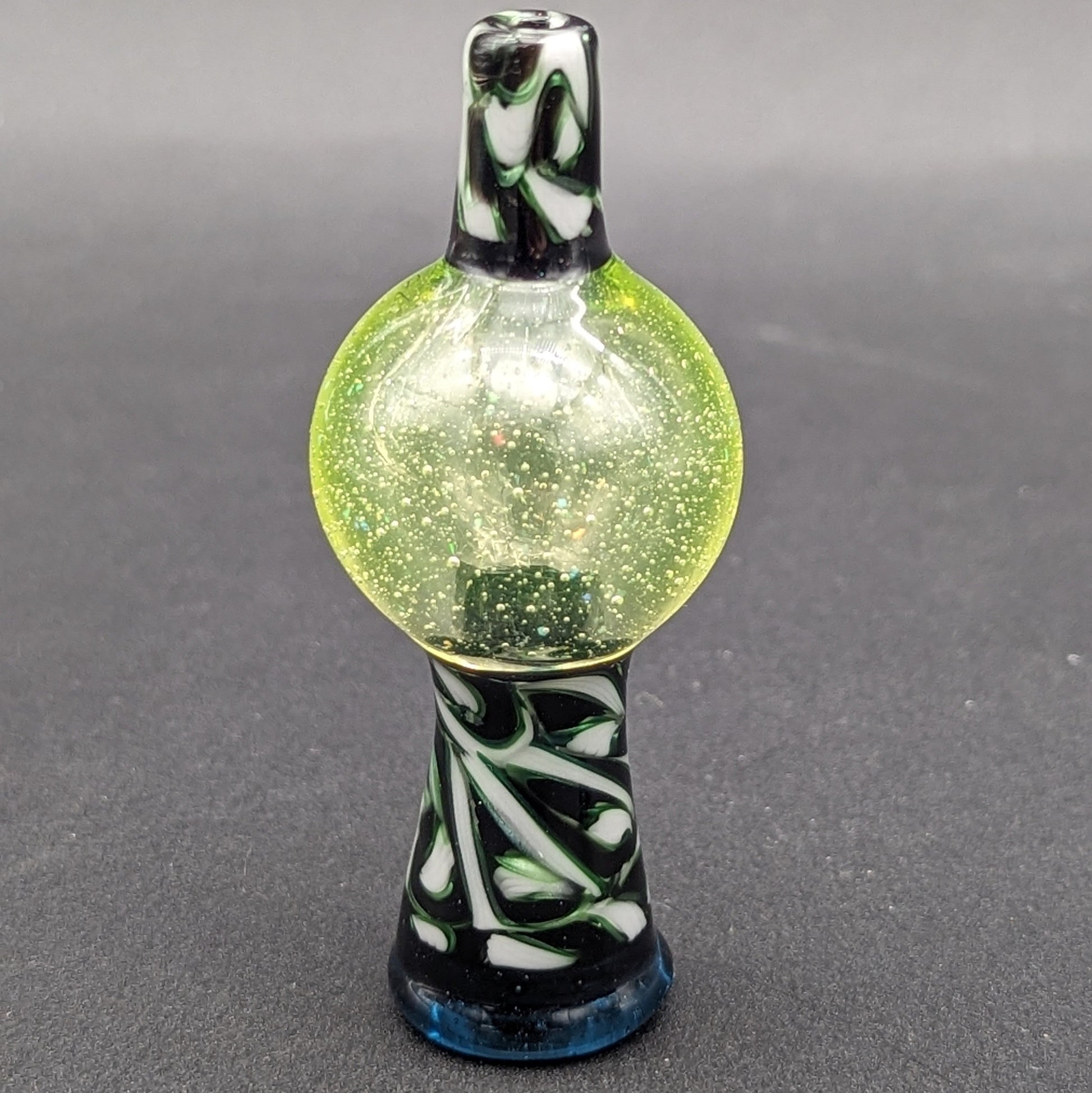 Mako Glass Worked Bubble Caps-Avernic Smoke Shop