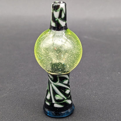 Mako Glass Worked Bubble Caps-Avernic Smoke Shop