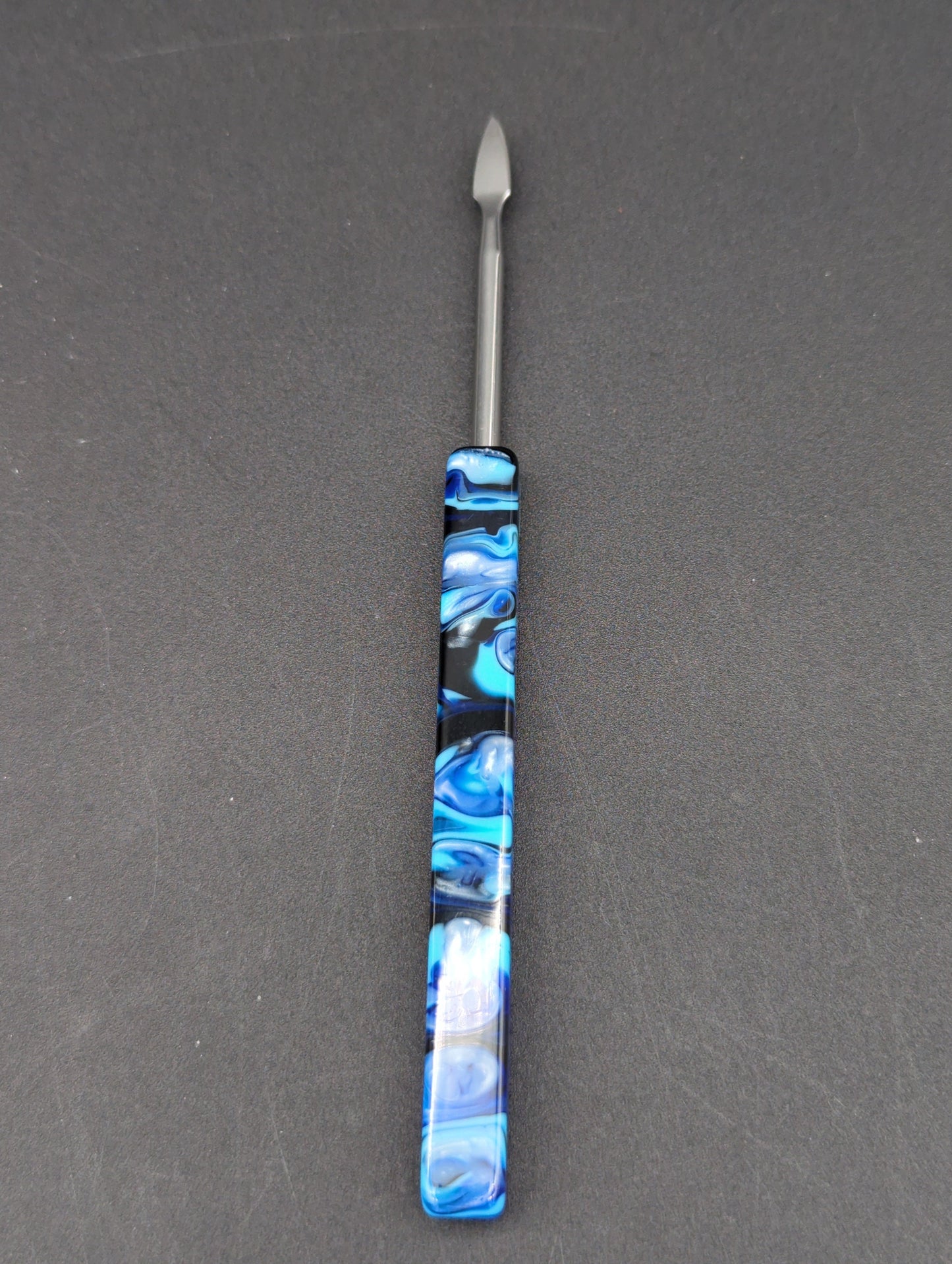 Marbled Resin Dab Tool w/ Metal Tip