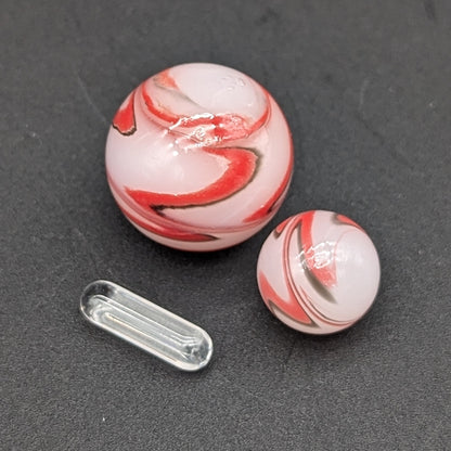 Marbled Style Terp Slurper Marble Set - Meech Madness Smoke Shop