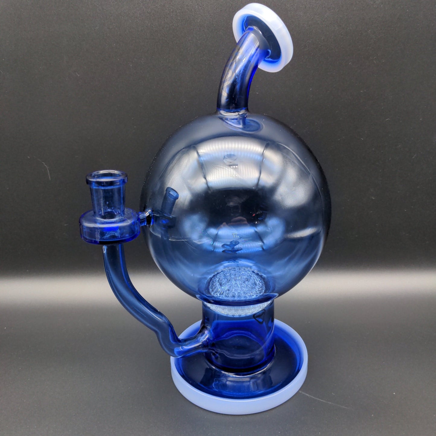 MAV Glass 7" Honey Globe Planetary - Blue - Meech Madness Smoke Shop