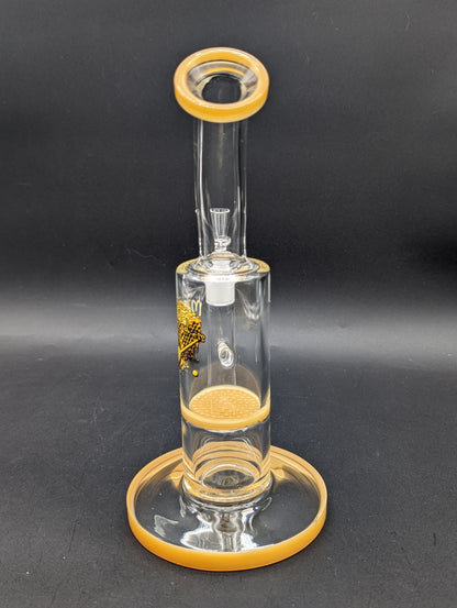Meech Madness Honeycomb Bent Neck Bong-Meech Madness Smoke Shop