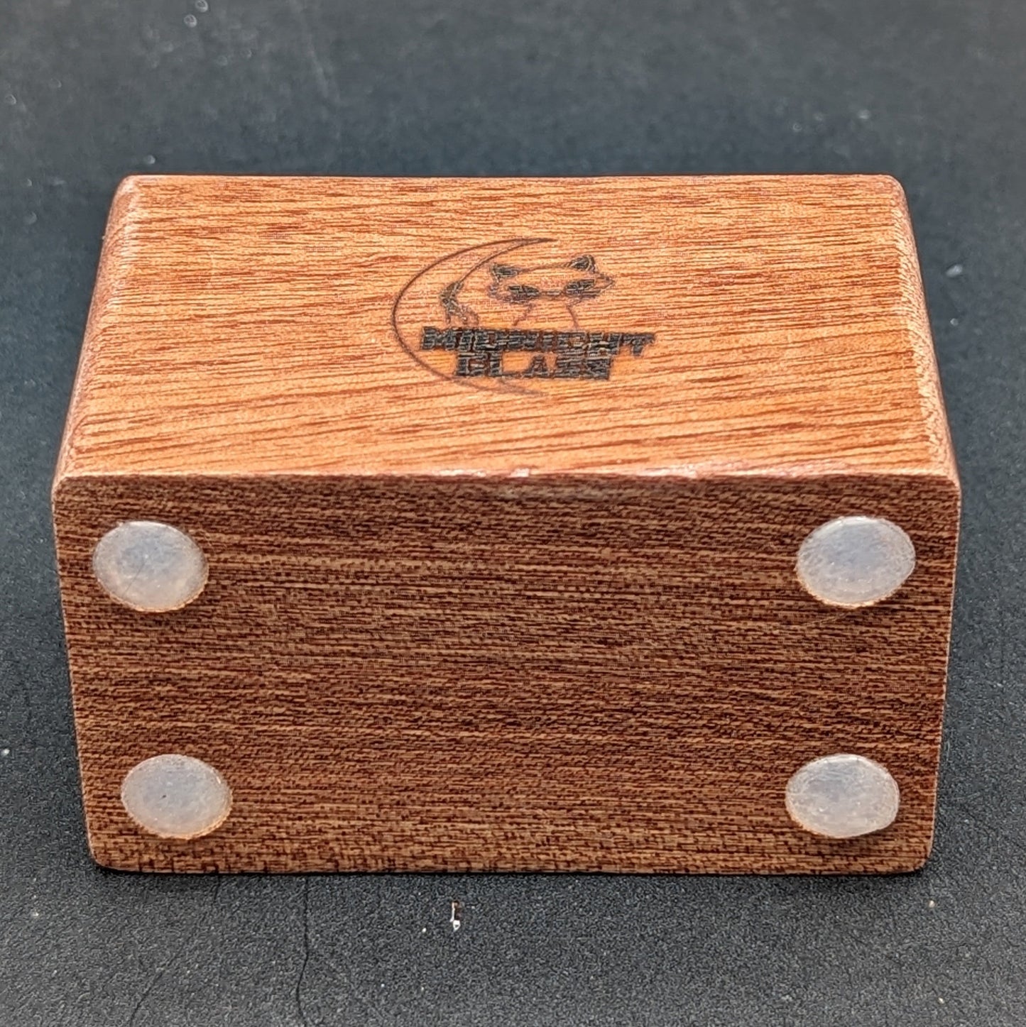 Midnight Glass - 2 Piece Wooden 18mm Slide Holders-Avernic Smoke Shop