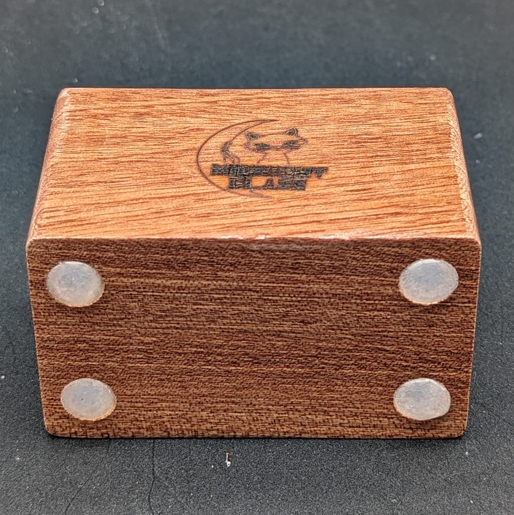 Midnight Glass - 2 Piece Wooden 18mm Slide Holders-Avernic Smoke Shop