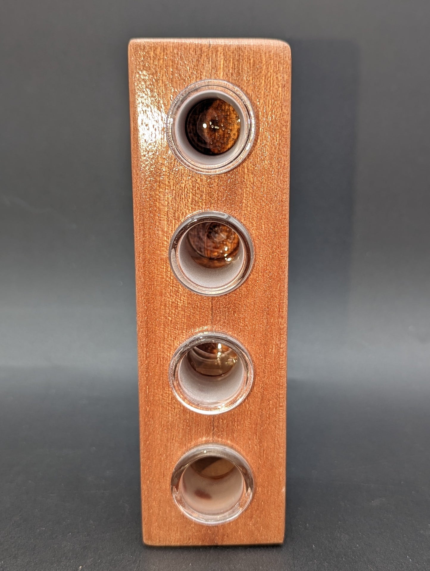 Midnight Glass - 4 Piece Wooden Slide Holders-Avernic Smoke Shop