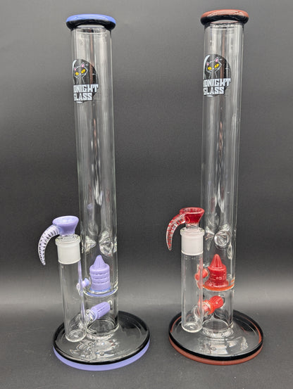 Midnight Glass Gridline to 360 Grid Cap Bong-Avernic Smoke Shop