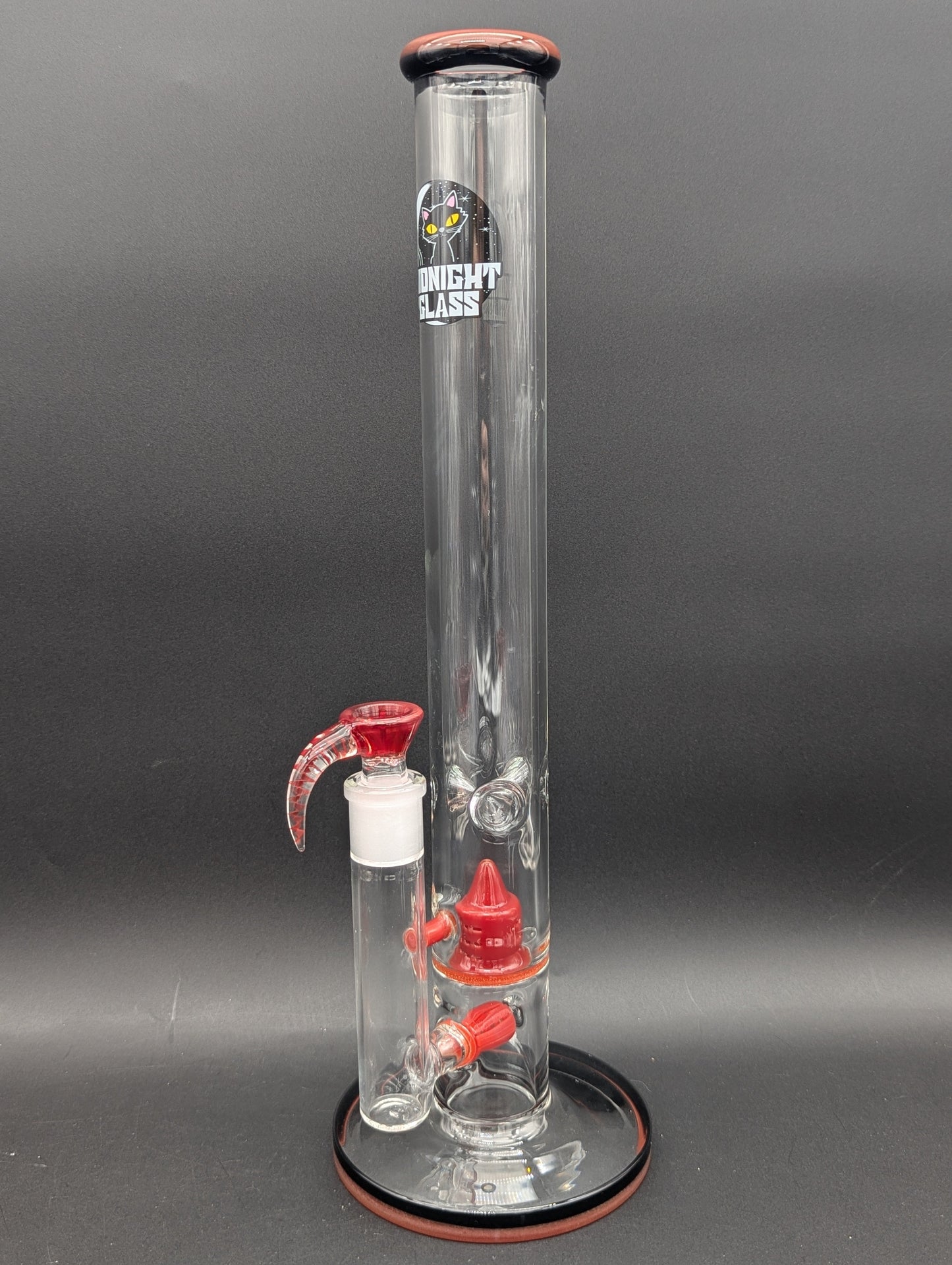 Midnight Glass Gridline to 360 Grid Cap Bong-Avernic Smoke Shop