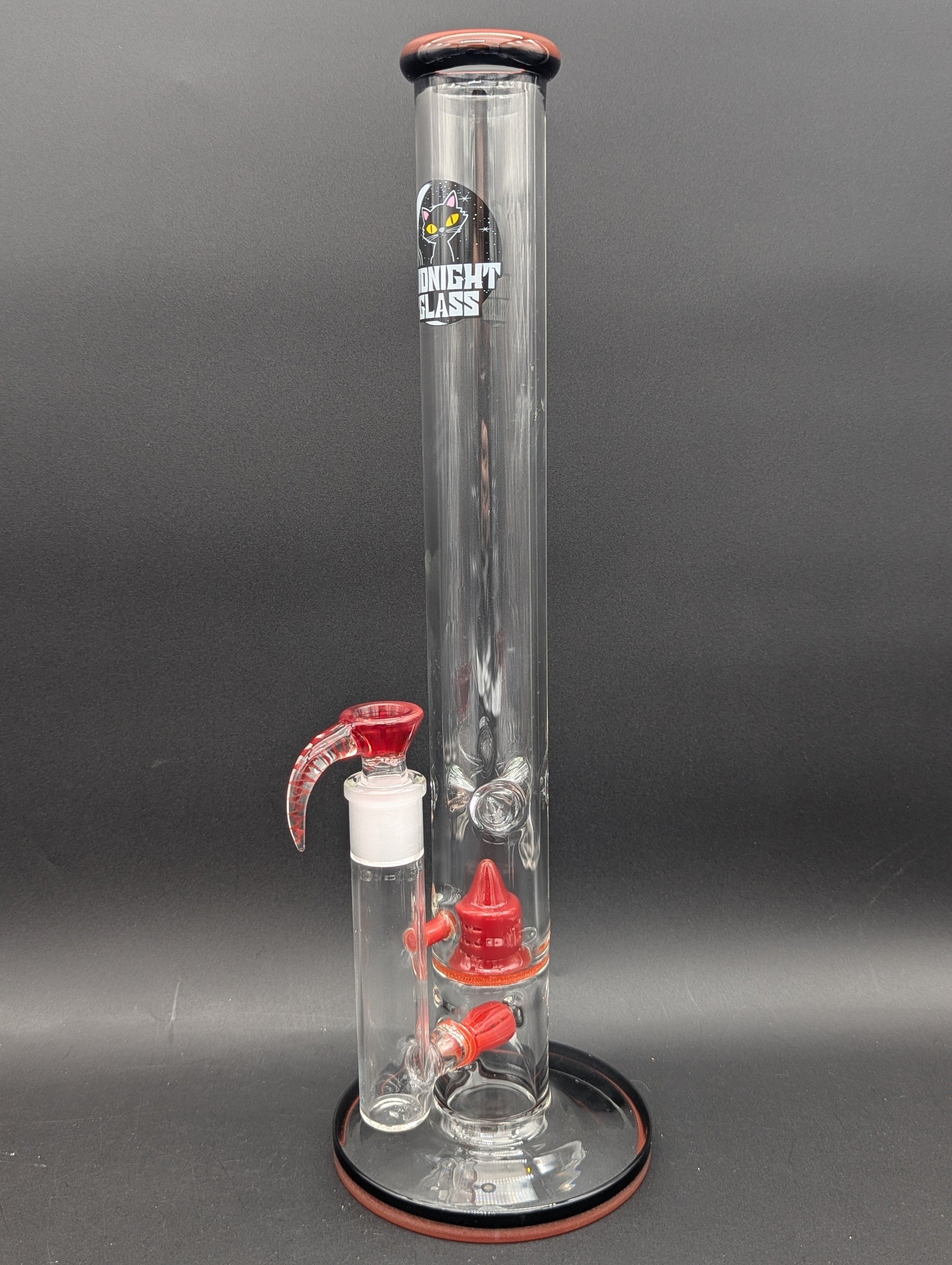 Midnight Glass Gridline to 360 Grid Cap Bong-Avernic Smoke Shop