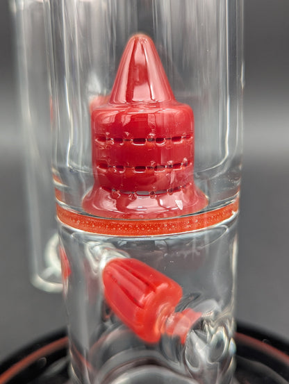 Midnight Glass Gridline to 360 Grid Cap Bong-Avernic Smoke Shop